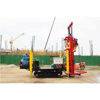 China Construction works Fast Shipping Portable Groundwater Resources Development Water Well Drill Rig Car for sale