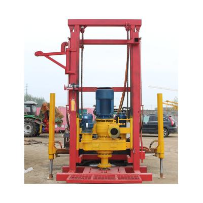 China Construction works Original Small Screw Air Compressor Hydraulic Drill Rig Water Well Drilling Rig Machine For Sale for sale