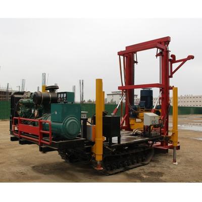 China Construction works Medium Drilling Rig Factory Wholesale Price Large Diameter Water Well Machine for sale