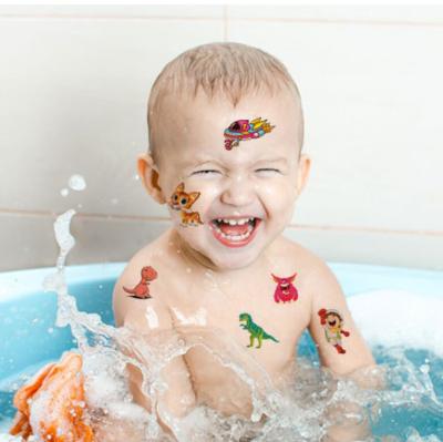 China Cartoon Sticker Waterproof Tattoos Stickers for Child Kids ofFake Tattoosfor Body Sticker Temporary Cartoon Luminous for sale