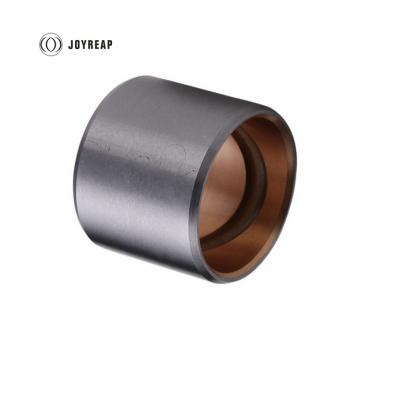 China Stainless Steel Based Bronze Graphite Deva Bimetal Bushing Bearing JTFS-1 for sale