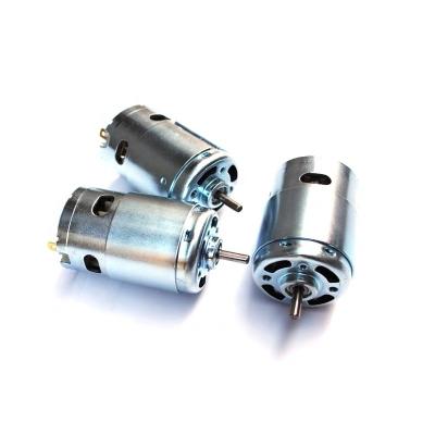 China Standard Single Battery 775 Motor (12-24V Double Ball Bearing) Electric Hand Drill Saw High Torque Motor High Speed Accessories for sale