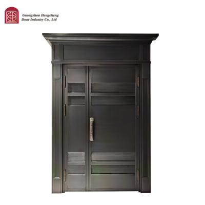 China Modern Chinese style copper gate villa courtyard garden iron gate manufacturer private design processing custom for sale