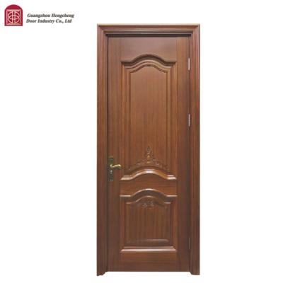 China Modern Manufacturers directly batch hotel engineering wooden door composite carved flat door custom composite solid wood door for sale