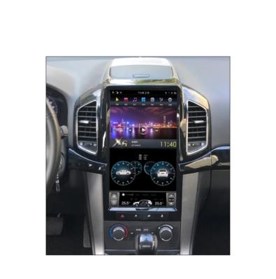 China 13.6 Inch Tesla Style Android Car Radio GPS Navigation For Chevrolet Captiva DVD Head Unit Multimedia 2013-2017 for sale