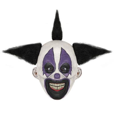 China Funny Horror Halloween Mask Latex Headgear Prom Party Dark Knight Halloween Cosplay Mask for sale