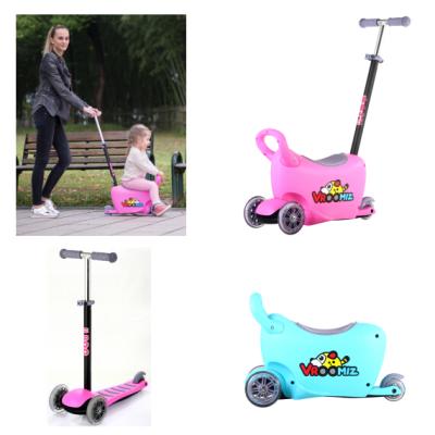 China PU wheel kids scooter, 3in1 scooter for sale