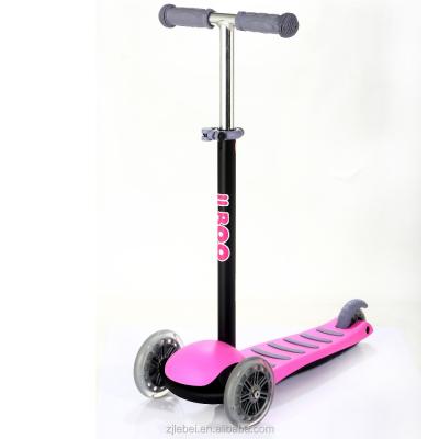 China PU+plastic+metal 3 wheels kids pedal scooter for sale