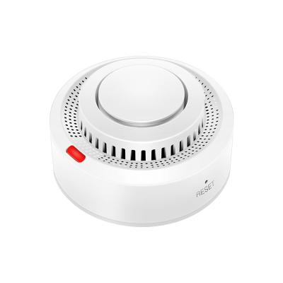 China Tuya Wifi Remote Control Photoelectric Smart Fire Smoke And Co Combo Detector Powered By Battery for sale