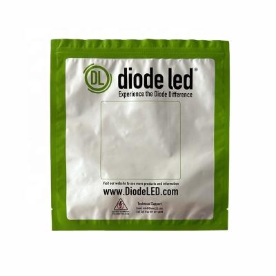 China Custom Aluminum Foil LED Light Strip Packaging Anti Static Ziplock Bag With Tear Notches for sale