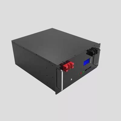 China Home Appliances Rack Mounted 48V 100AH Lithium Battery Pack LiFePO4 Cells Lithium Ion Solar Power Storage System Battery With Smart BMS for sale