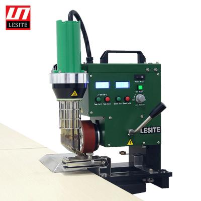 China New Item Adjustable Temperature and Speed Multifunctional PVC TPO Tarpaulin Overlap Edge Keder Welding Hot Air Welder for Hemtech for sale