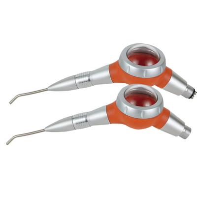 China Dental Polishing Tools Materials yellow orange colorful Air Prophy Jet Dental Air Polisher Unit sand powder gun air flo for sale