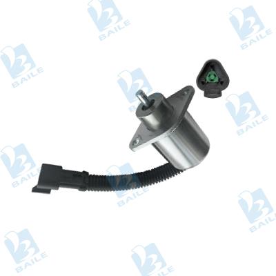 China Engine parts 2848A278 power off solenoid for 246 3024 3024C UB704 diesel engine stop solenoid 12V 24V for sale