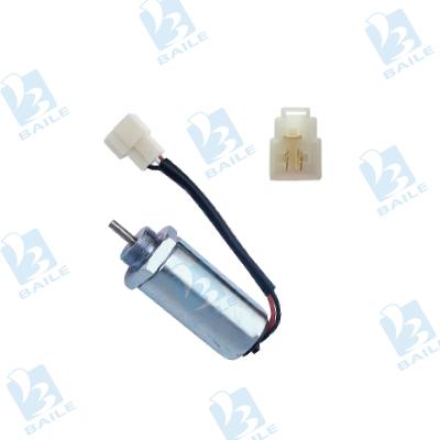 China 12V 24V Engine Parts Stop Solenoid For 4LE1 4LE2 EX55 JCB8085 JCB8080 897329-5680 MV1-18 8973295680 897209-1152 MV2-40 8972091152 for sale
