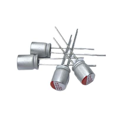 China 220UF/25V 6.3*8 Aluminum Electrolytic Capacitors Ensuring Safety and Efficiency of Solid Oxide Electrolyzer for sale