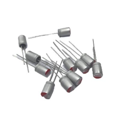 China Advanced 6.3*9 Solid Oxide Electrolyzer 820UF/6.3V Aluminum Electrolytic Capacitors for sale