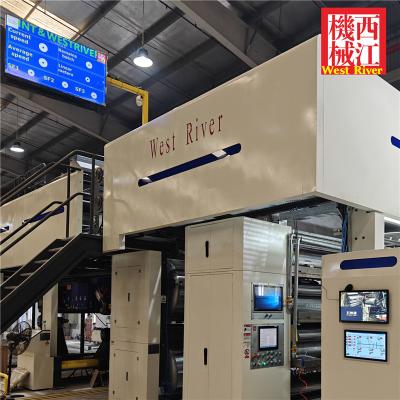 China 300m/min 2Ply&3Ply Cardboard Corrugated Production Line A B C E F flutes With Rotary Sheeter for sale