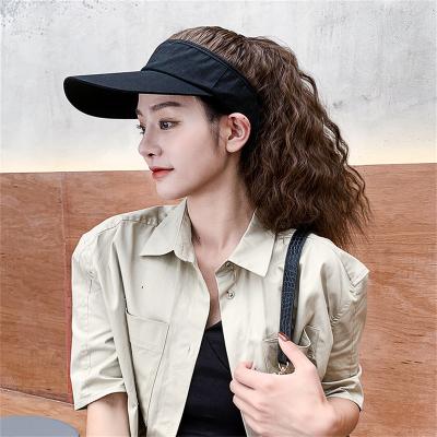 China European Hot Favorite Fashion High Temperatured Fiber Long Curly American Corn Heat Resistant Wig High Ponytail Style With Hood for sale