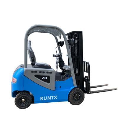 China Circuits Hydraulic Forklift 2000kg 2ton 3000kg 3ton Electric Side Forklift Balanced Battery Forklift AC Motor USA CURTIS Controller Mpa 17.5 for sale