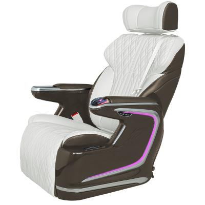 China Luxury Handsome Leather And Plastic Car Seat Napa Crystal Throne Weiyi Edition Modification for sale