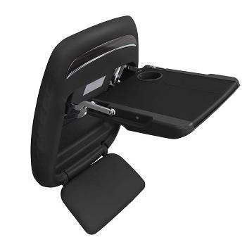 China Luxury Seat Top Selling Notebook Desk Food Drink Holder Car Back Seat Table For Siena Toyota Honda Elysion Odyssey for sale