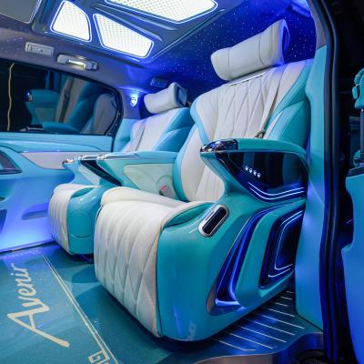 China Luxury Car Seat Leather and Plastic Napa Top Selling Napa Air Seat Luxury Edition Crystal Throne 2.0 Modification Car Seat For SIENNA VITO KIA for sale