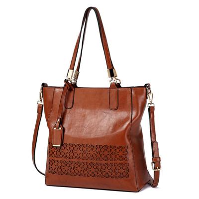 China Leisure Shoulder Women High Quality Genuine Leather Handbag For Wonderful Life for sale