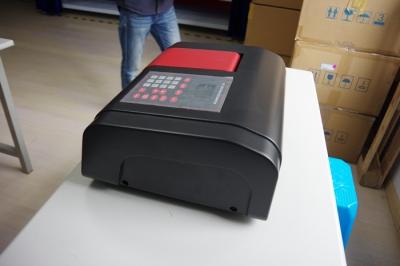 China Pb uv do espectrofotômetro do vis do feixe do dobro da detecção de droga veterinária com grande exposição do LCD à venda