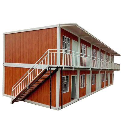 China Modern Customized 2 Story Construction Site Sea Container House Home for sale
