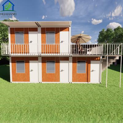 China Parking lot 40 ft luxury mobile ready made living container house modular home villa for australia for sale