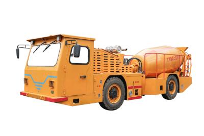 China Customizable 3.5 Cubic Meters Articulated Concrete Mixer Truck for sale