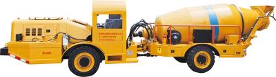 China 2.6 Cubic Meters Customization Mining Concrete Mixer Truck For Tunnel Construction for sale