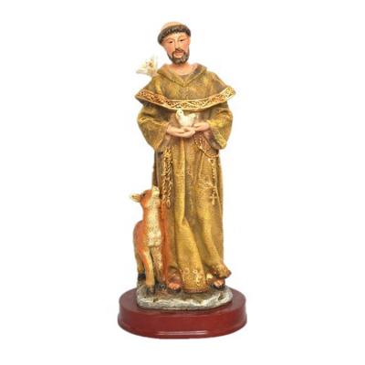 China Resin Religious Statues Wholesale Wholesale Hand Cut San Francisco Resin Arts Craft Religious 8 Inch Statues for sale
