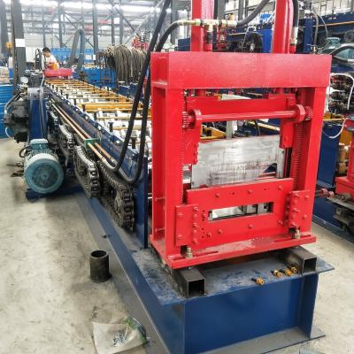 China Building Material Shops Purlins Forming Machine C Z Section PLC Control Panel Steel Roll Forming Machine Steel Tile 1-3mm Thinckness Rolling for sale