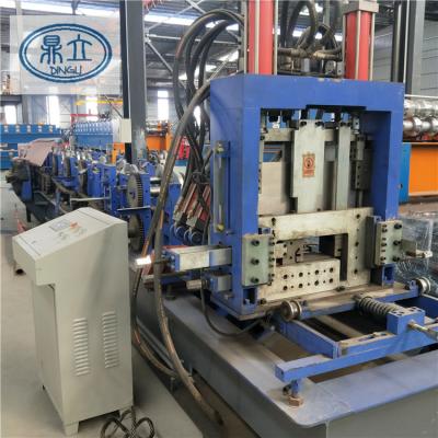 China building material shops old cold roll machine for c and z section/automatic C/Z purlin roof panel roll forming machine for sale