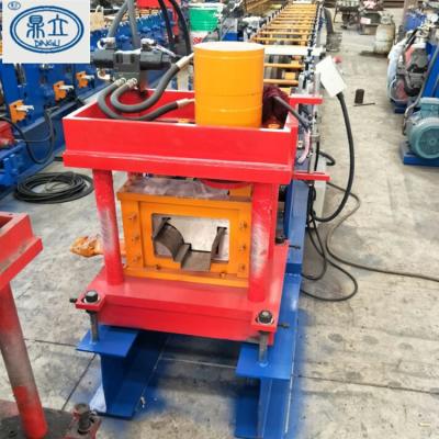 China Building Material Shops Greenhouse Gutter Groove Sink Roll Forming Machine for sale