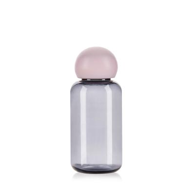 China 30ml Cosmetic Bottles With Pink Round Screw Cap With Plug For Toner for sale
