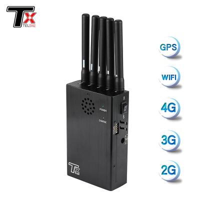 Chine Dresseur tenu dans la main de dispositif de Wifi de mètre du rayon 5-10 de brouilleur de signal de 5 manières pour la pièce d'examen à vendre
