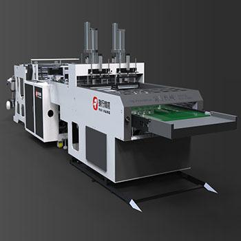China High Speed Two Line Hotels PP PE T Shirt Vest Bag Making Machine for sale