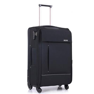 China Waterproof Cheap custom processing oxford cloth fabric soft travel trolley case suitcase luggage bag set,suitcase soft for sale