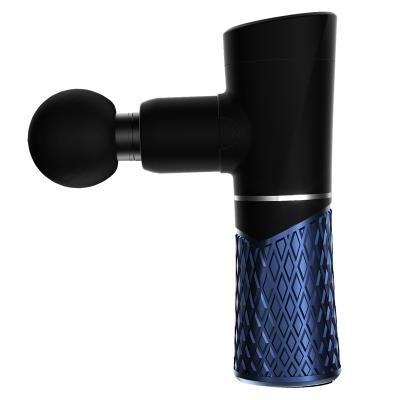China Custom Professional Mini Massage Gun Massager Gun Faceplate Logo Gym Sports With Lcd Speed Wireless Percussion Body Vibration 30 for sale