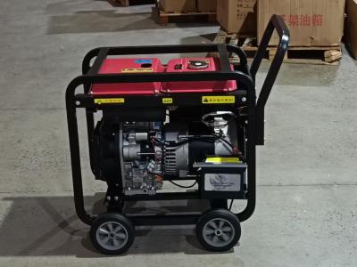 China Heavy Duty 220 Ampere Diesel Welding Generator Met 5,8 kW Output Geschikt voor bouwlocaties en thuis Te koop