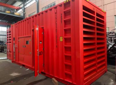 China Contenedor de 600kw 750kva Generador diesel insonorizado Conjunto de generador de motor personalizado en venta