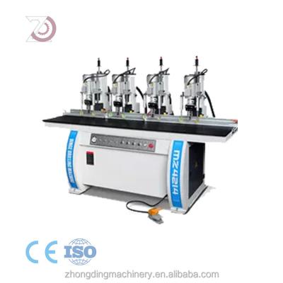 China Wood Panel Hinge Boring Machine Single Head Double Head Finger Joint Press for sale