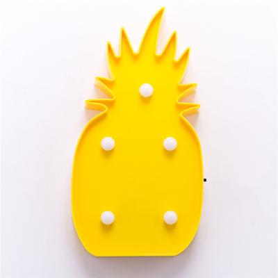 China / Unique Design Battery Operated Indoor Lighting LED Table Pineapple Shaped Lamp With Festival Party for sale