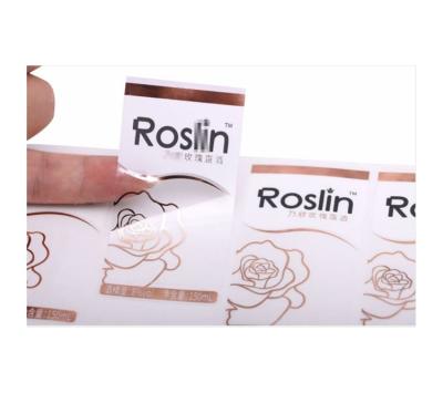 China Factory Supply Hot Price Anti-Counterfeiting Wholesale Printed Logo Stickers Custom Printing for sale