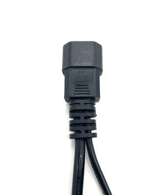 Κίνα PDU Y Splitter C14 έως C13 C5 και τύπου C Socket Power Adapter καλώδιο προσαρμοσμένο προς πώληση