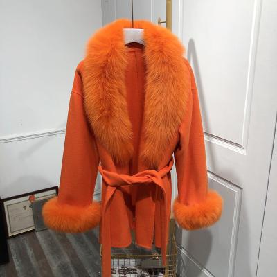 China Cashmere waterproof coat for sale