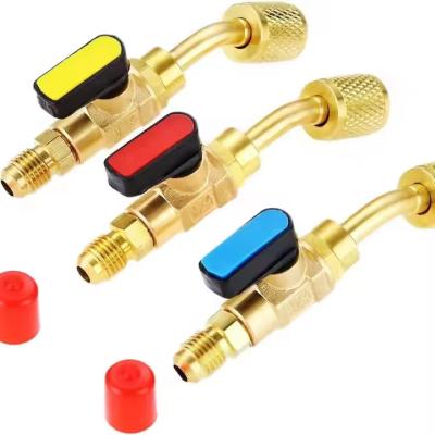 China R410A R134A Adapter 1/4\